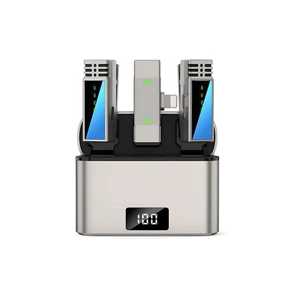 VELTRUNE Jmary 100% Original Mw-15 2.4G Wireless Microphone For Mobile Lightning Noise Reduction Biggest Battery product